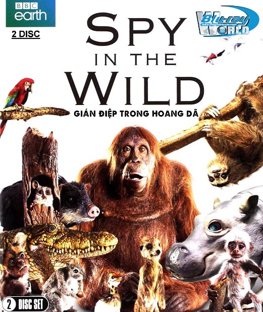 F2085. Spy In The Wild - Điệp Viên Trong Hoang Dã 2D50G (2DISC) (DTS-HD MA 5.1)